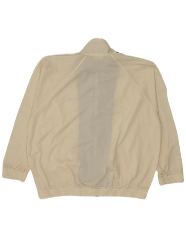 Champion Veste de survêtement graphique pour homme Large Blanc cassé Colourblock