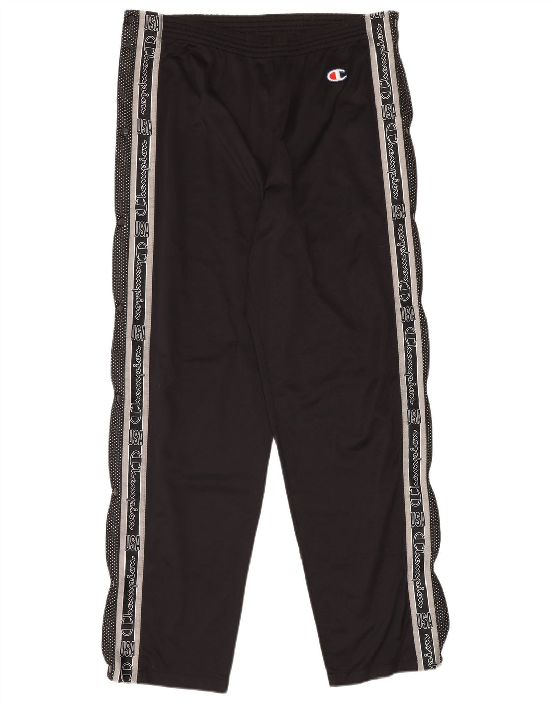 CHAMPION Pantalon de Survêtement Graphique Homme XL Noir Polyester
