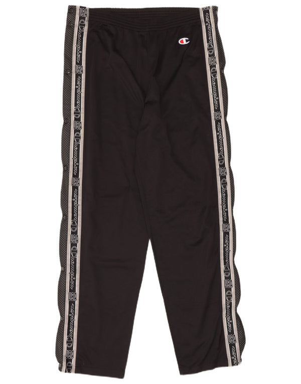 CHAMPION Pantalon de Survêtement Graphique Homme XL Noir Polyester
