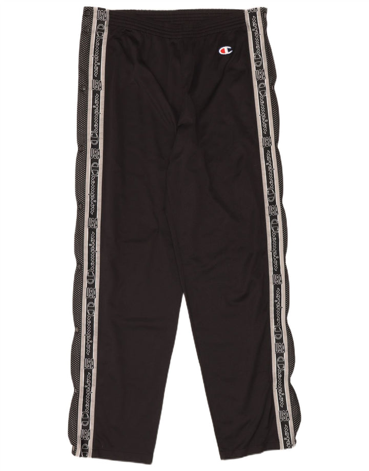 CHAMPION Pantalon de Survêtement Graphique Homme XL Noir Polyester