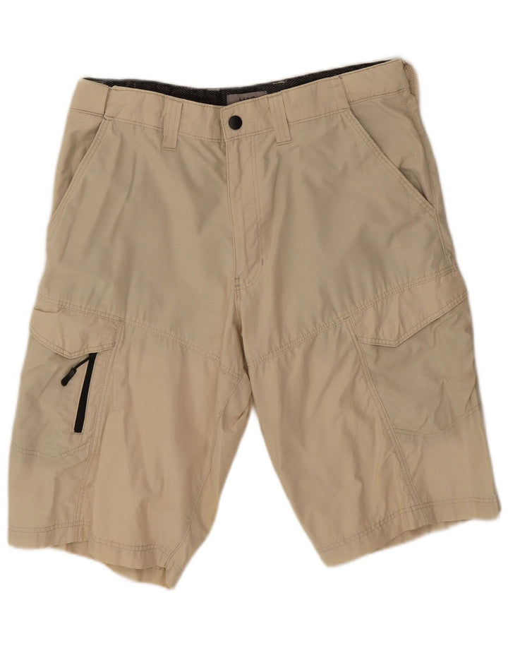 Marks & Spencer Short Cargo Homme W32 Coton Beige Moyen