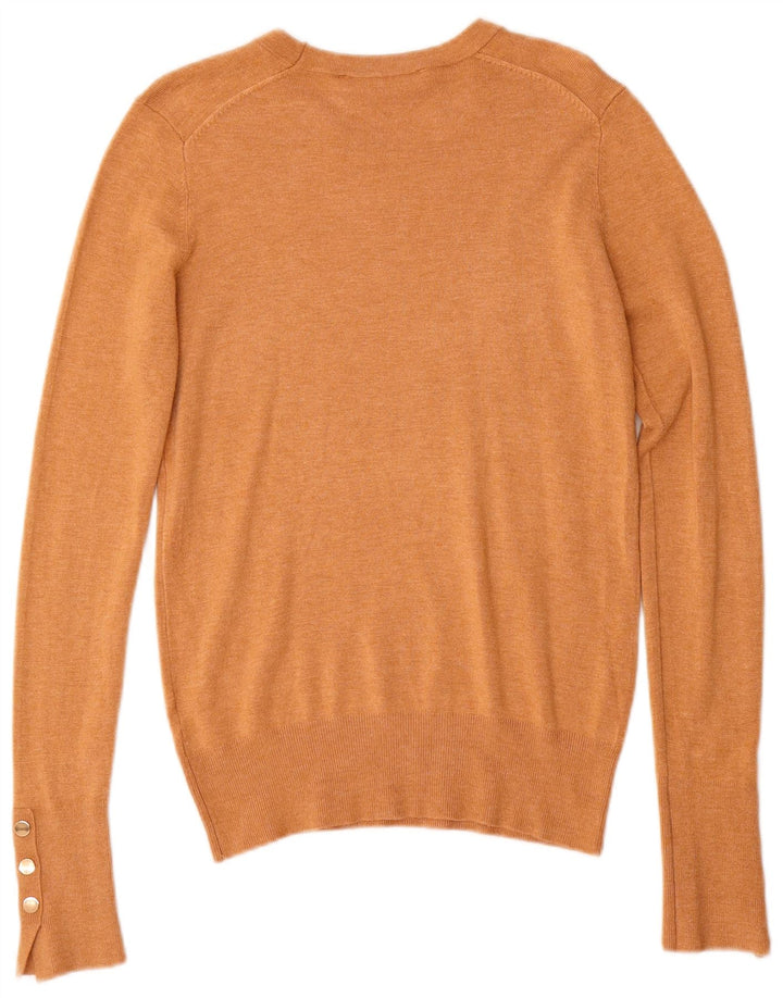 Zara Pull col bateau pour femme UK 12 Beige moyen
