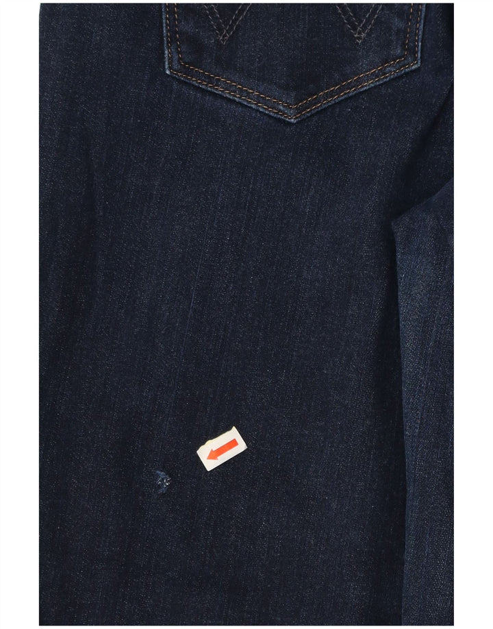 WRANGLER Femme Drew Slim Jean W28 L27 Bleu Marine