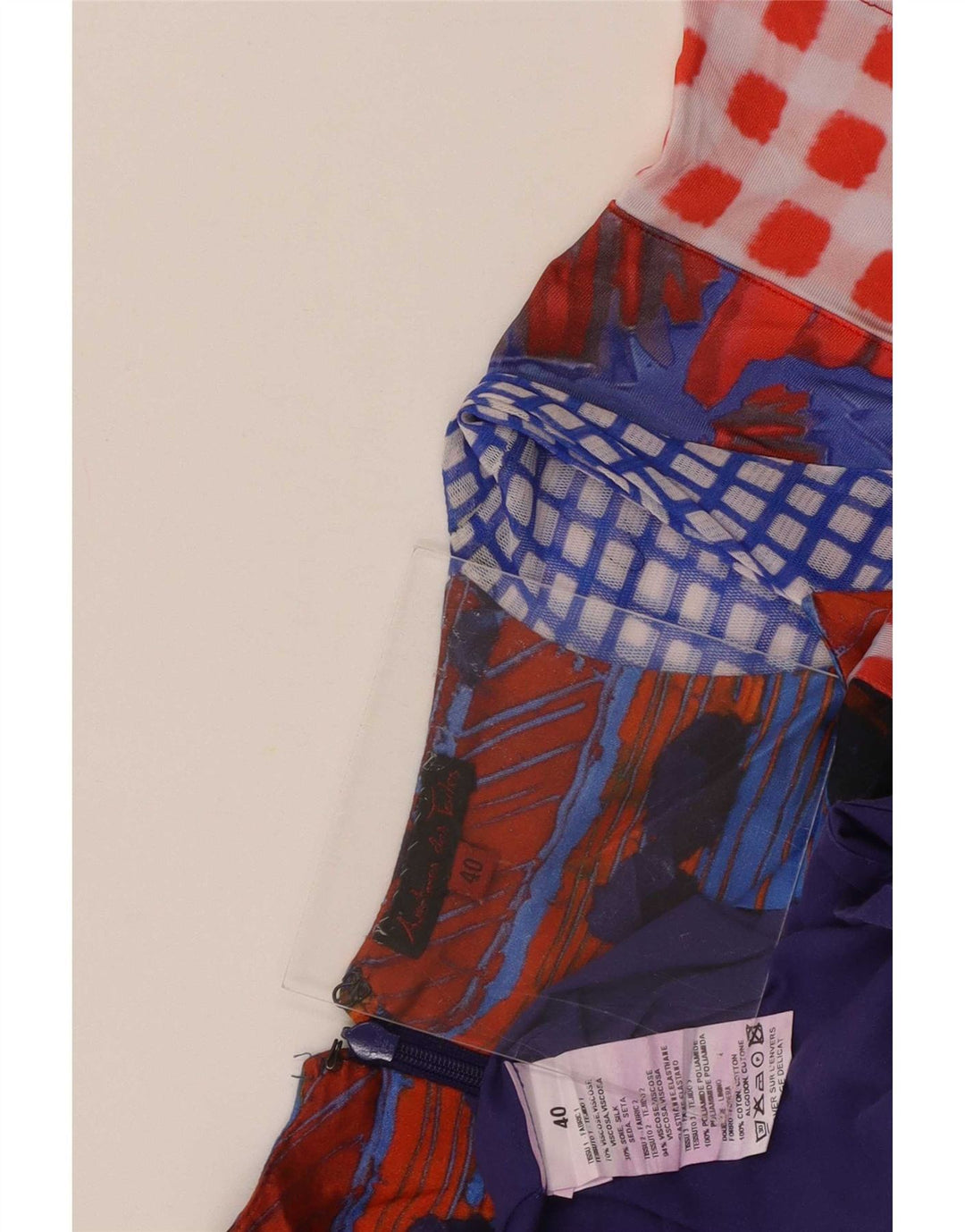 Aventures des Toiles Robe trapèze pour femme EU 40 Medium Multicolore