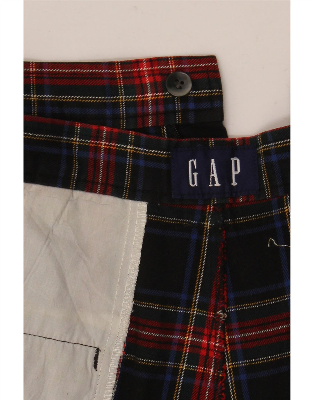 Gap Short Chino Pegged Homme W30 Medium Black Check
