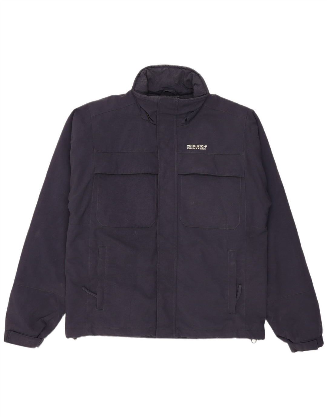 Woolrich Veste coupe-vent pour homme UK 36 Small Bleu marine