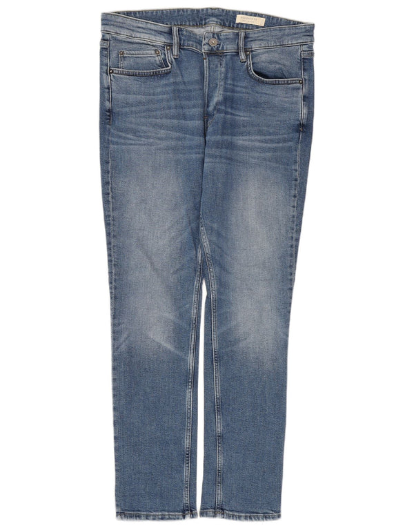 ALL SAINTS Jean Slim Homme W34 L30 Bleu Coton
