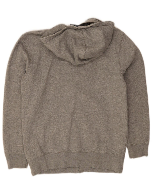 Gap Pull à capuche zippé graphique pour garçons 11-12 ans XL Gris Coton