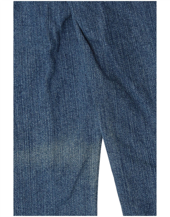Chaps Femme Petite Capri Jeans US 8 Medium W30 L21 Bleu Coton