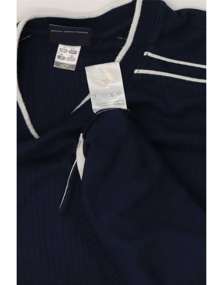 Umbro T-Shirt Homme Top XL Bleu Marine Polyester