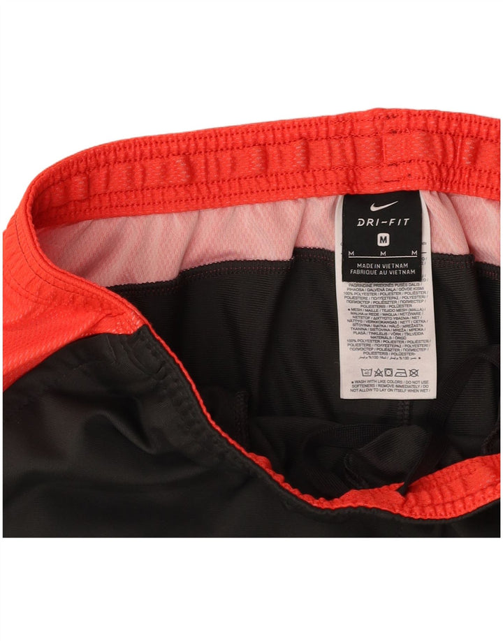 NIKE Pantalon de Survêtement Dri Fit Homme Gris Moyen Polyester Colorblock