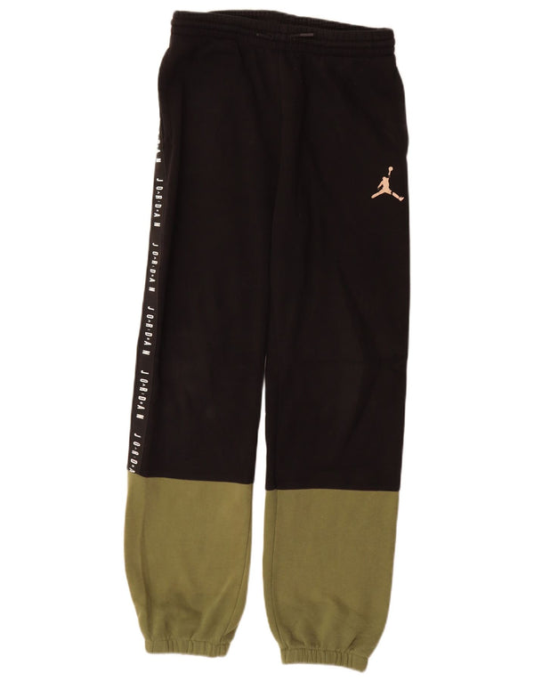 Jordan Pantalon de survêtement pour garçon 13-14 ans XL Noir Colourblock