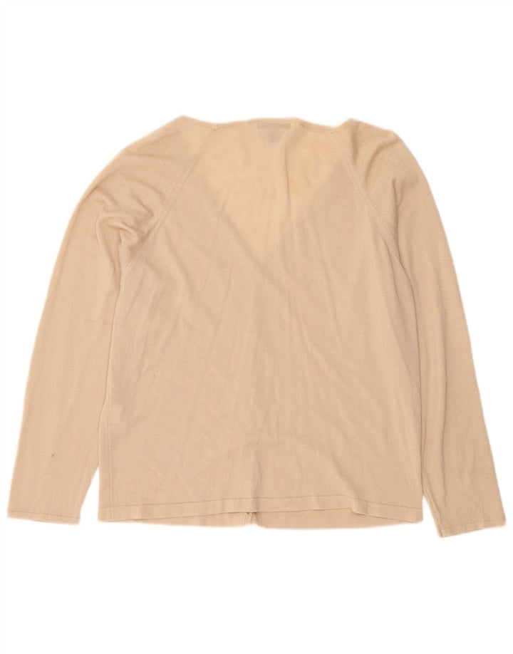 Rohan Womens Cardigan Sweater UK 16 Grande laine beige