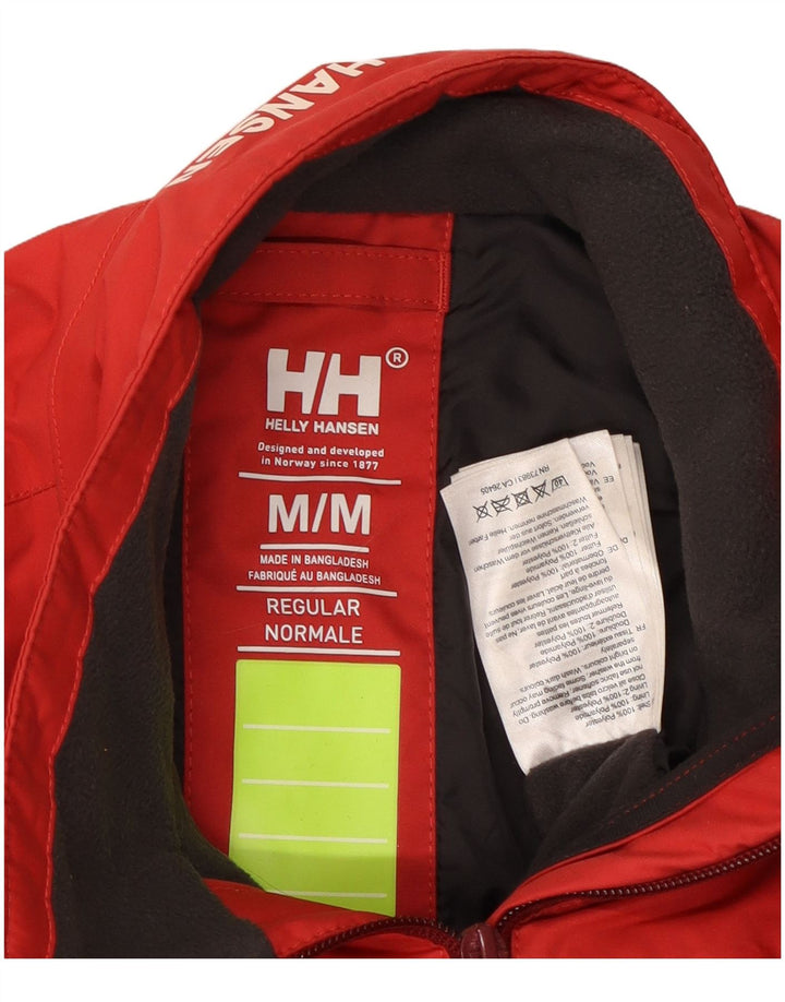 HELLY HANSEN Veste coupe-vent graphique pour femme UK 14 Rouge moyen Polyester