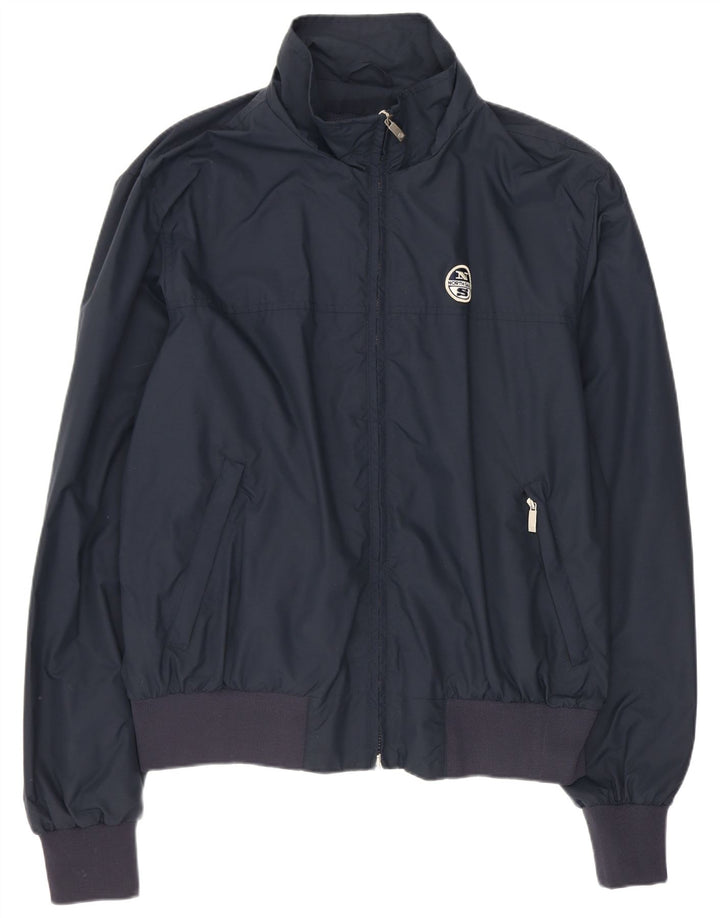 North Sails Veste Bomber Homme UK 42 XL Bleu Marine Polyamide