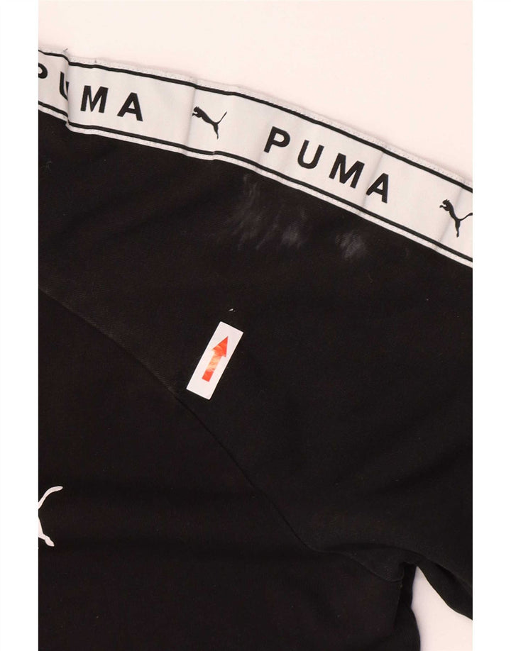 Puma Tee-Shirt Graphic Homme Noir Moyen Colourblock