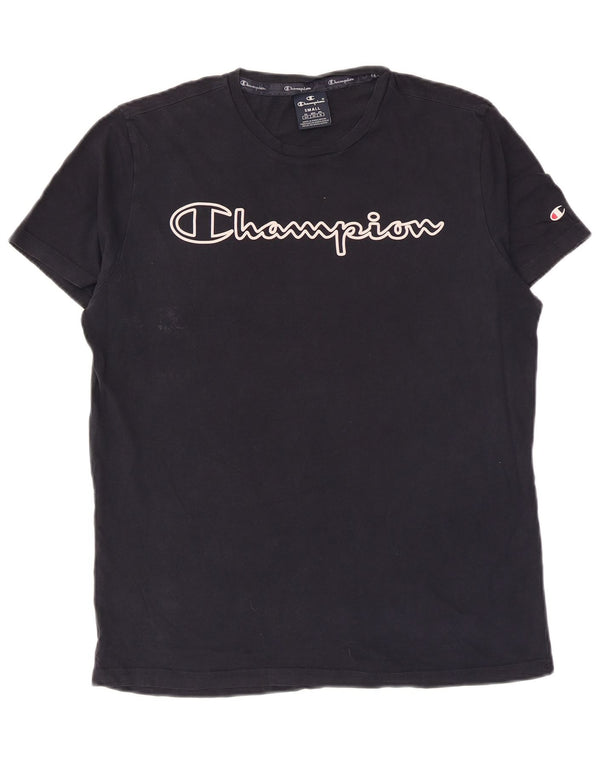 Champion T-Shirt Graphique Homme Petit Bleu Marine