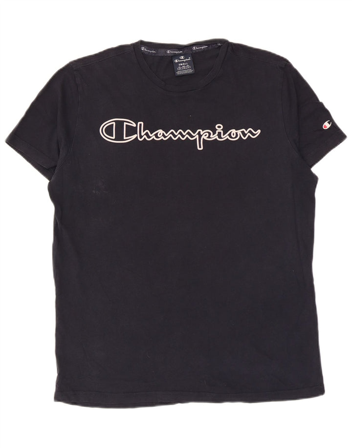 Champion T-Shirt Graphique Homme Petit Bleu Marine