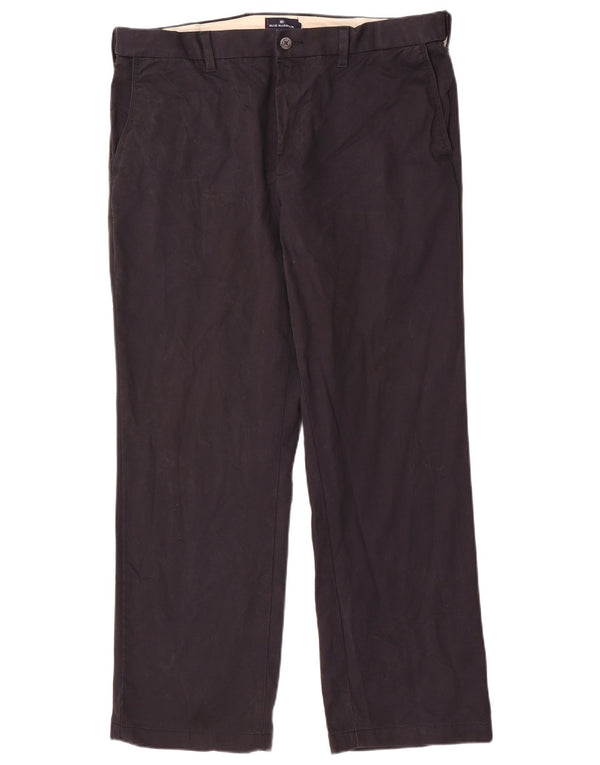 Marks & Spencer Pantalon Chino Droit Blue Harbor Homme W36 L29 Bleu Marine
