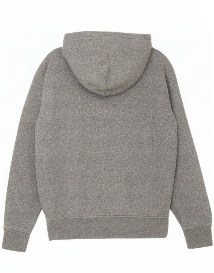Gap Pull à capuche zippé pour homme Petit coton moucheté gris
