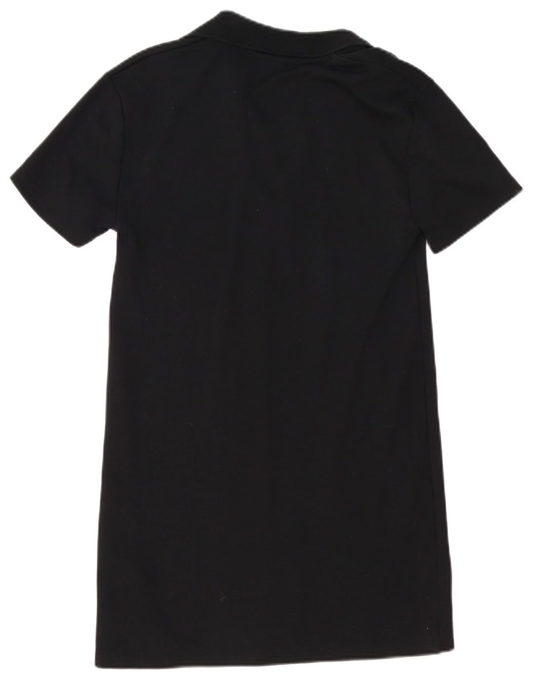 ZARA Robe Polo Femme UK 10 Petit Noir