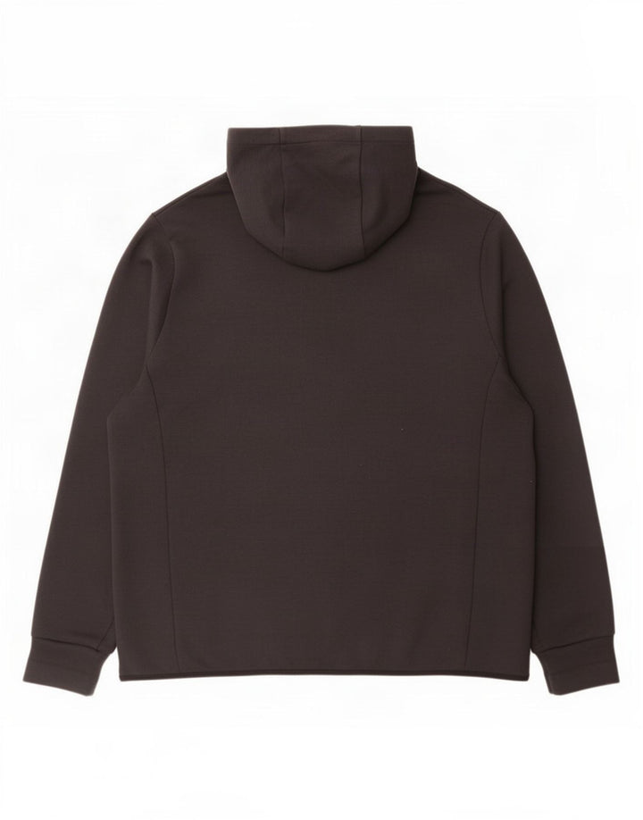 Adidas Pull à capuche zippé pour homme 2XL Noir Polyester