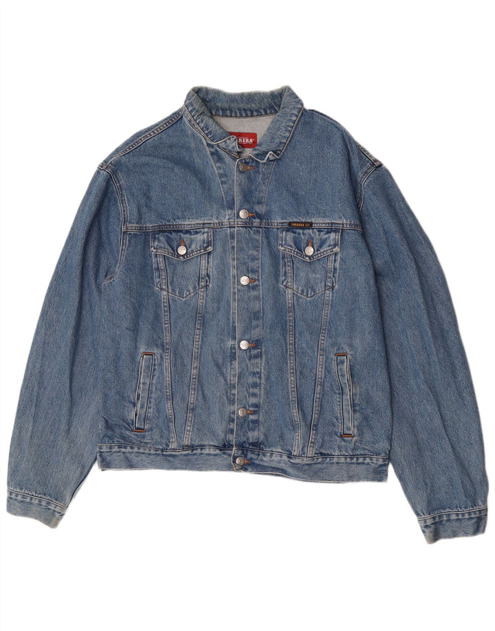 Carrera Veste en Jean Homme UK 44 2XL Bleu