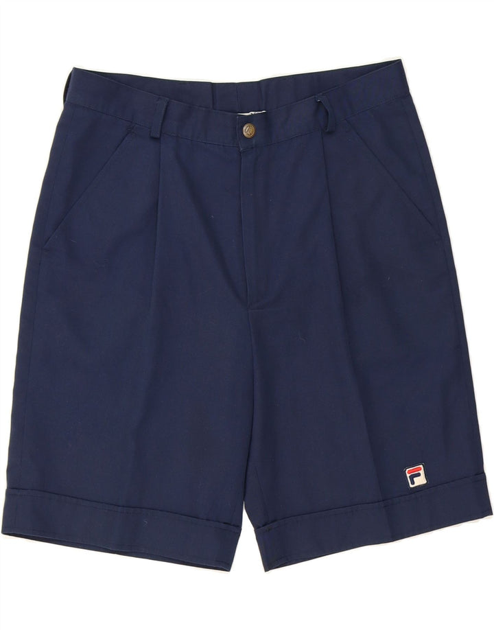 FILA Mens Chino Shorts W30 Medium Navy Blue Vintage Fila and Second-Hand Fila from Messina Hembry 
