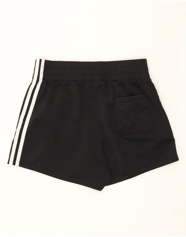 Adidas Short de sport pour femme UK 10 Petit Noir Polyester