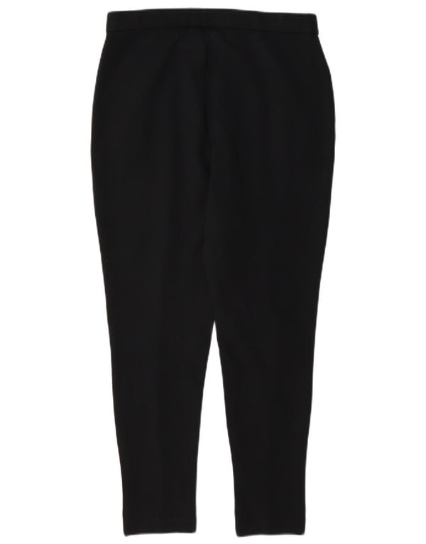 Marks & Spencer Pantalon décontracté slim pour femme UK 10 Small W27 L24 Noir