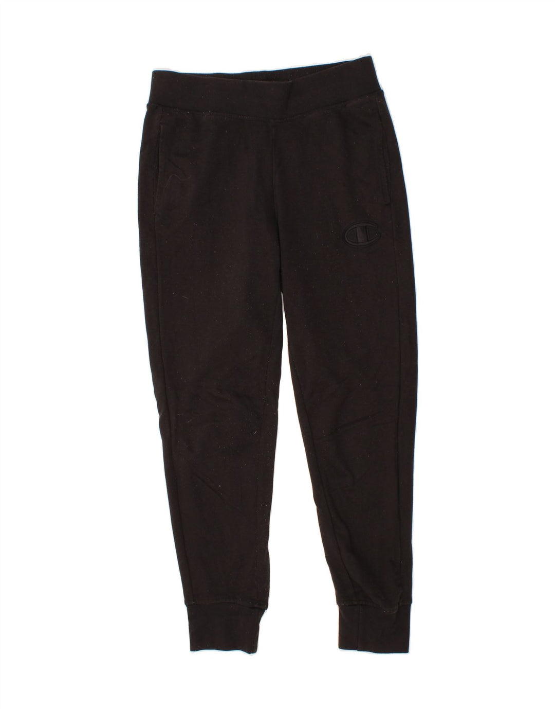 CHAMPION Mens Tracksuit Trousers Joggers Small  Black Cotton Vintage Champion and Second-Hand Champion from Messina Hembry 