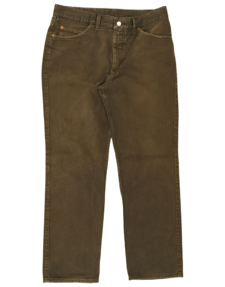 Mustang Jean droit homme W36 L32 vert coton