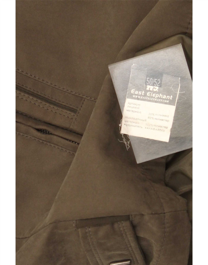 Veste coupe-vent vintage pour homme IT 50 Grand Kaki Polyamide
