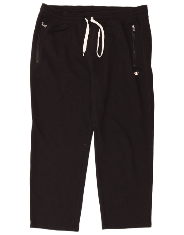 CHAMPION Pantalon de Survêtement Court Homme Joggers 2XL Noir