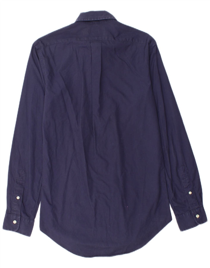 POLO RALPH LAUREN Chemise sur mesure pour hommes XS Bleu marine Coton