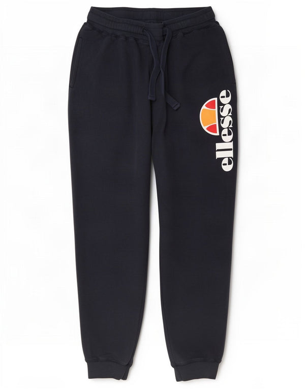 Ellesse Pantalon de Survêtement Graphique Joggers XL Bleu Marine Coton Homme