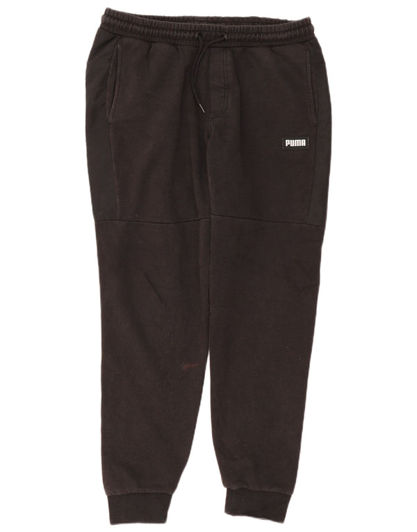Puma Pantalon de Survêtement Joggers Homme Noir Moyen Coton