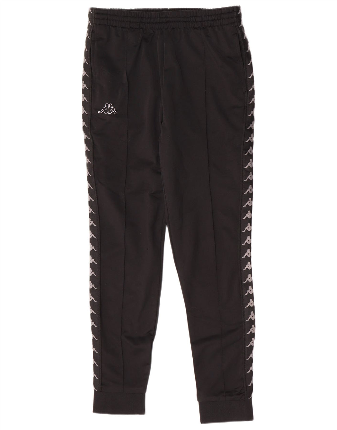 Kappa Pantalon de Survêtement Graphique Homme Noir Moyen Polyester