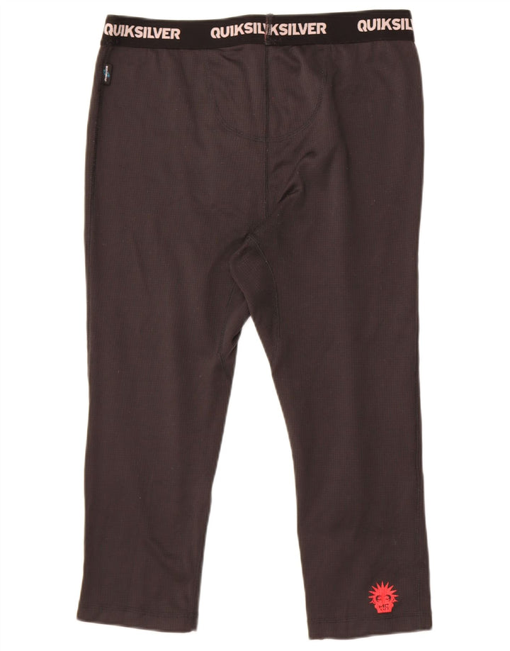 Quiksilver Legging Capri Graphic Homme Noir Taille L