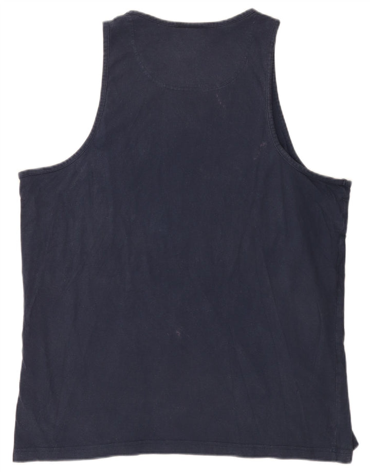 Umbro Débardeur Homme 2XL Bleu Marine Coton
