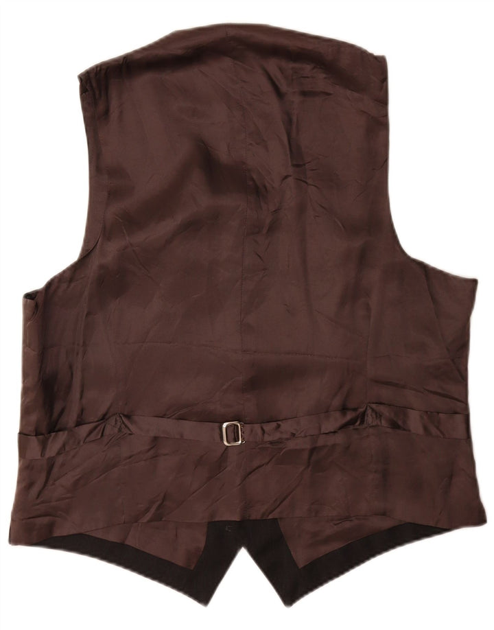 gilet homme vintage IT 54 XL laine noire