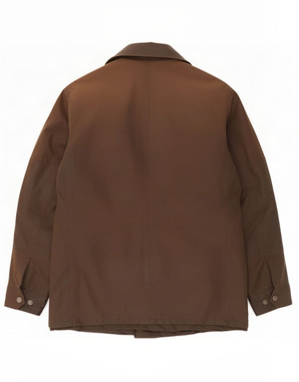 Barbour Veste en coton ciré pour homme UK 40 Large Marron