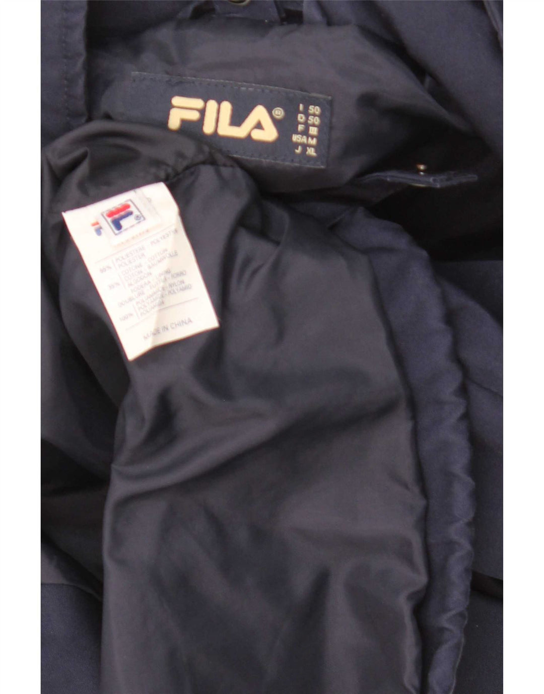Fila Veste Utilitaire Homme IT 50 Large Bleu Marine Polyester