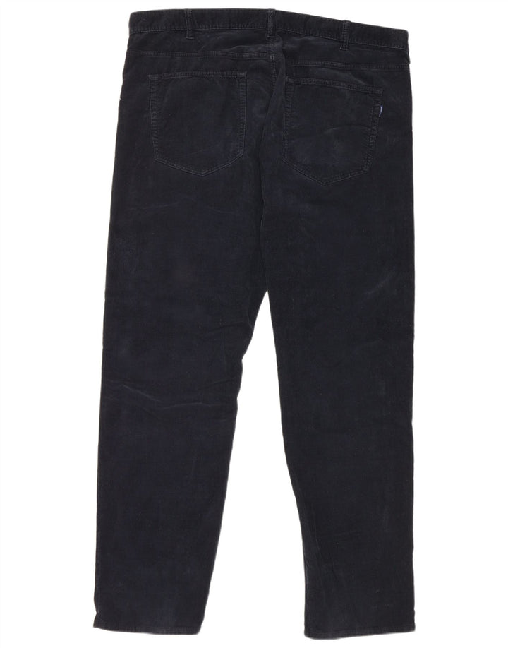 GANT Pantalon Regular Corduroy Homme W40 L32 Bleu Marine Coton