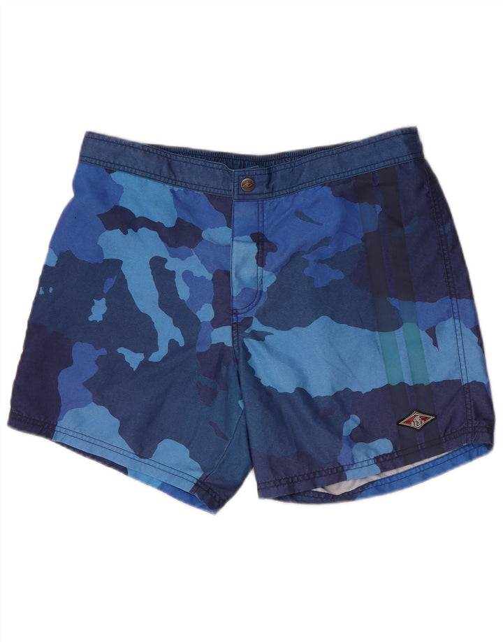 Bear Short de Bain Homme Grand Bleu Camouflage Polyester