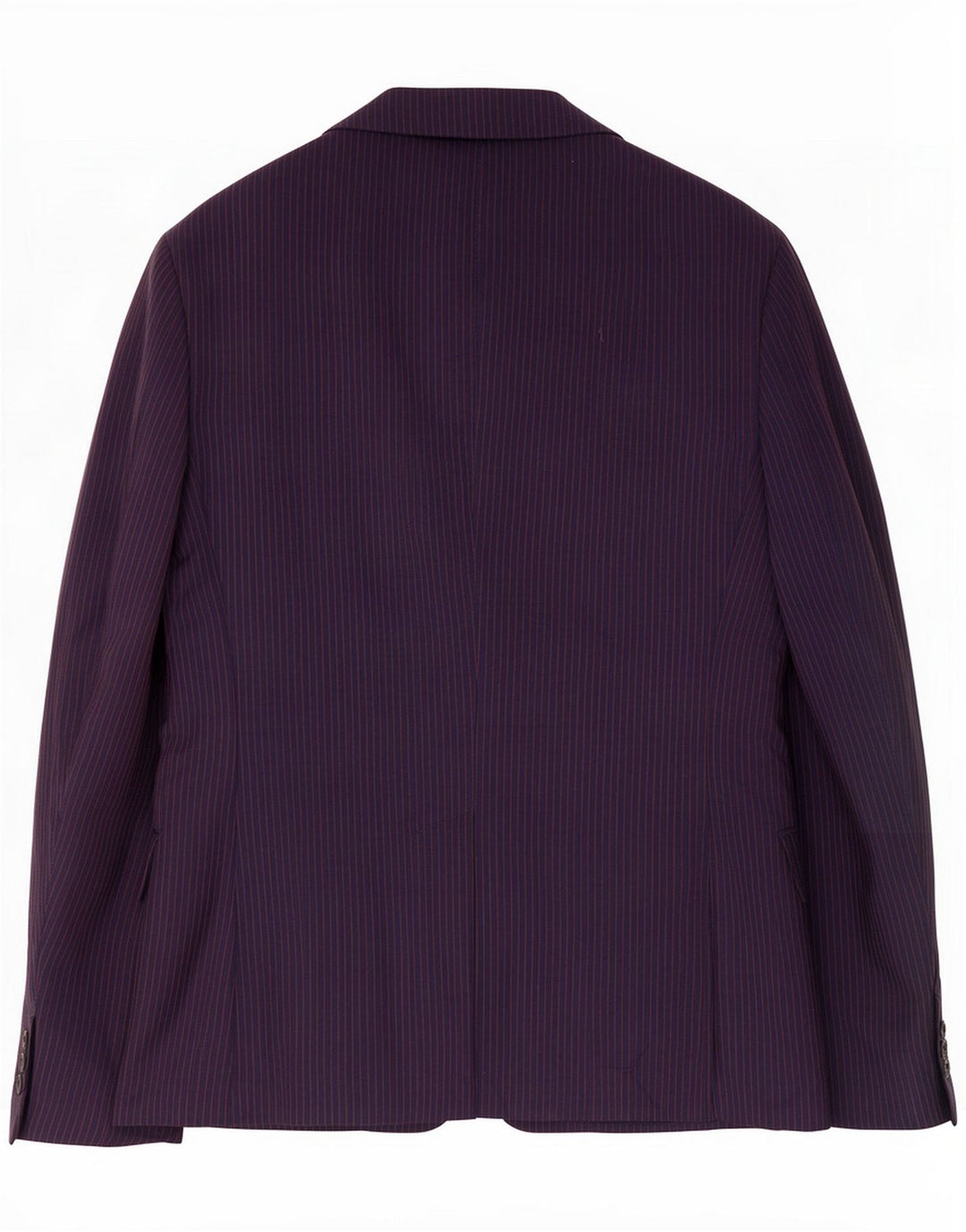 Prada Veste blazer à 2 boutons pour homme IT 52 XL Bleu marine à fines rayures Mohair