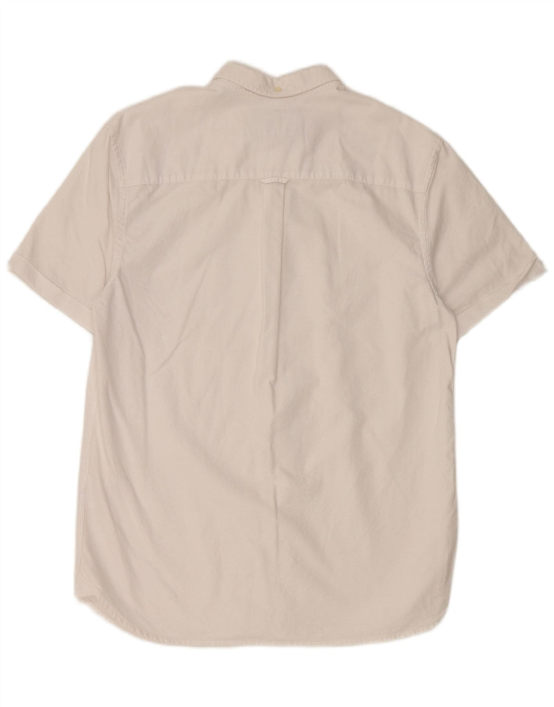 LYLE & SCOTT Chemise à Manches Courtes Homme Blanc Moyen Coton