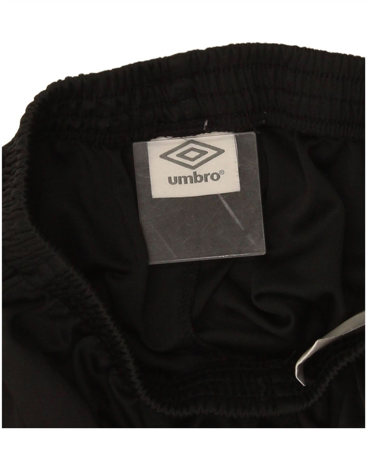 Umbro Short de Sport Garçon 11-12 Ans Grand Noir
