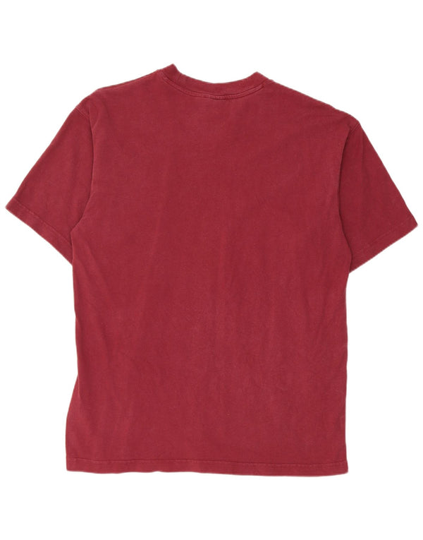 Adidas T-Shirt Homme Haut Petit Coton Bordeaux