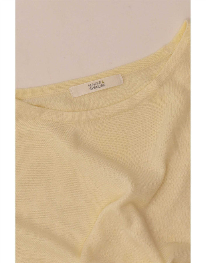Marks & Spencer Chemisier pour femme UK 16 Large Jaune
